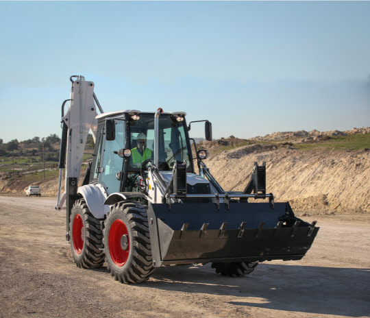 두산밥캣 백호로더. <두산밥캣 제공>